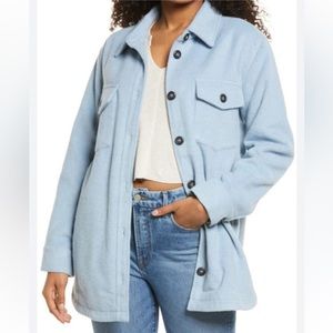 Thread & Supply NWT Shirt Jacket in Sky Blue